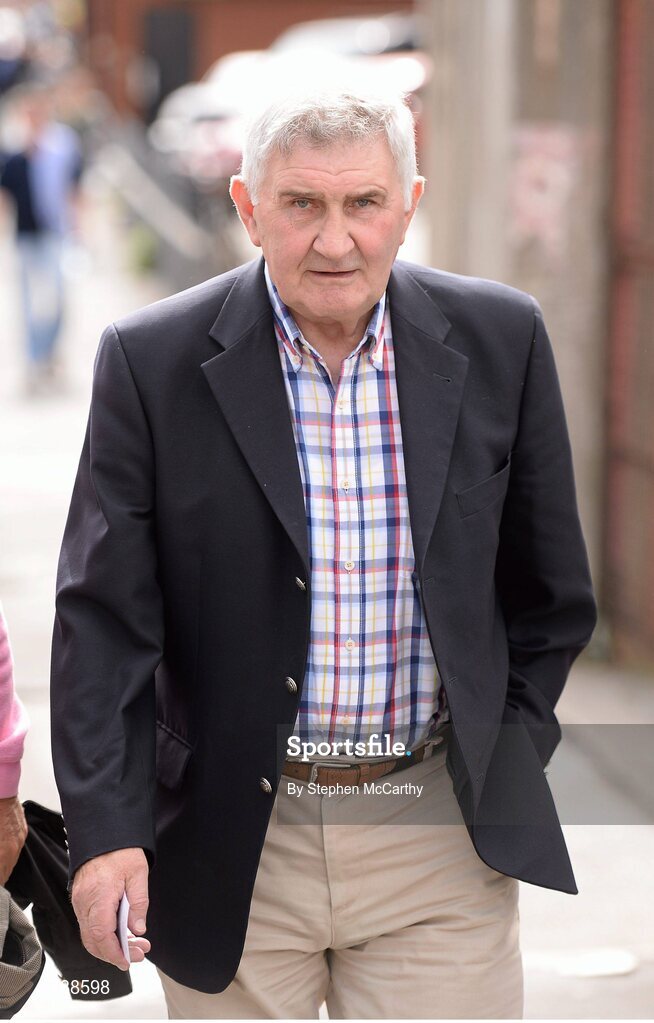 1 September 2013; Former Kerry player and manager Mick O'Dwyer on his way to the game. GAA Football All-Ireland Senior Championship, Semi-Final, Dublin v Kerry, Croke Park, Dublin. Picture credit: Stephen McCarthy / SPORTSFILE