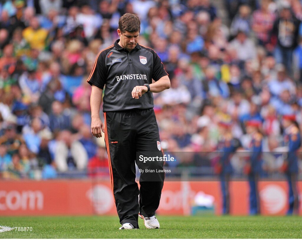 1 September 2013; Kerry manager Eamonn Fitzmaurice. GAA Football All-Ireland Senior Championship, Semi-Final, Dublin v Kerry, Croke Park, Dublin. Picture credit: Brian Lawless / SPORTSFILE