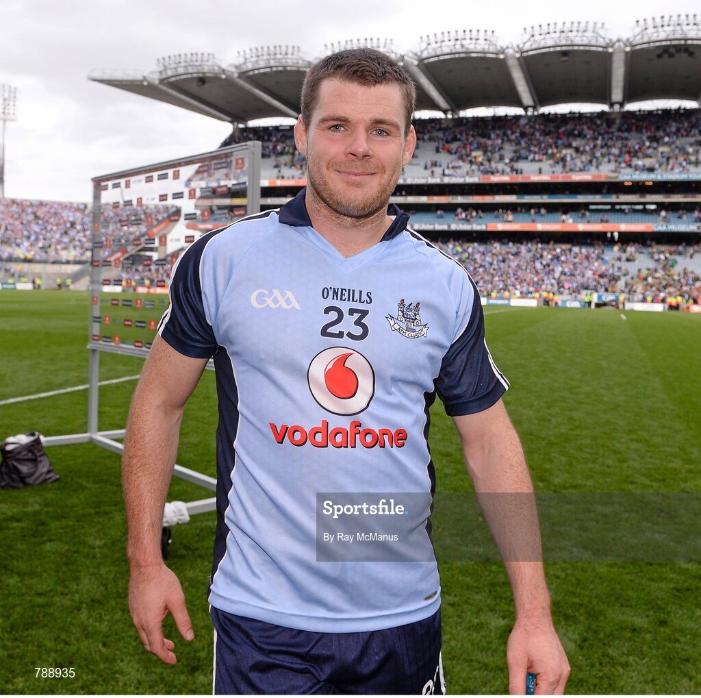 1 September 2013; Dublin goalscorer Kevin McManamon after the game. GAA Football All-Ireland Senior Championship, Semi-Final, Dublin v Kerry, Croke Park, Dublin. Picture credit: Ray McManus / SPORTSFILE