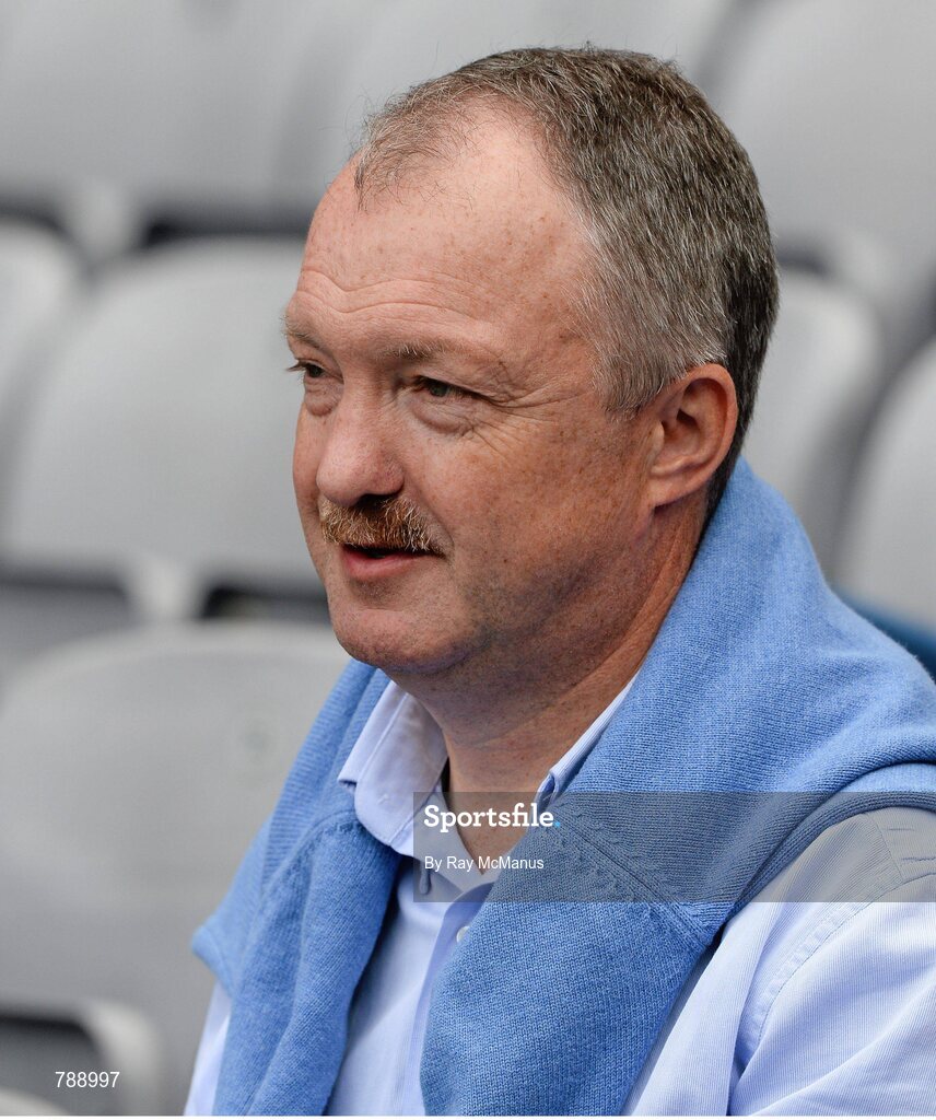 1 September 2013; Former Dáil Deputy Sean Haugh before the game. GAA Football All-Ireland Senior Championship, Semi-Final, Dublin v Kerry, Croke Park, Dublin. Picture credit: Ray McManus / SPORTSFILE