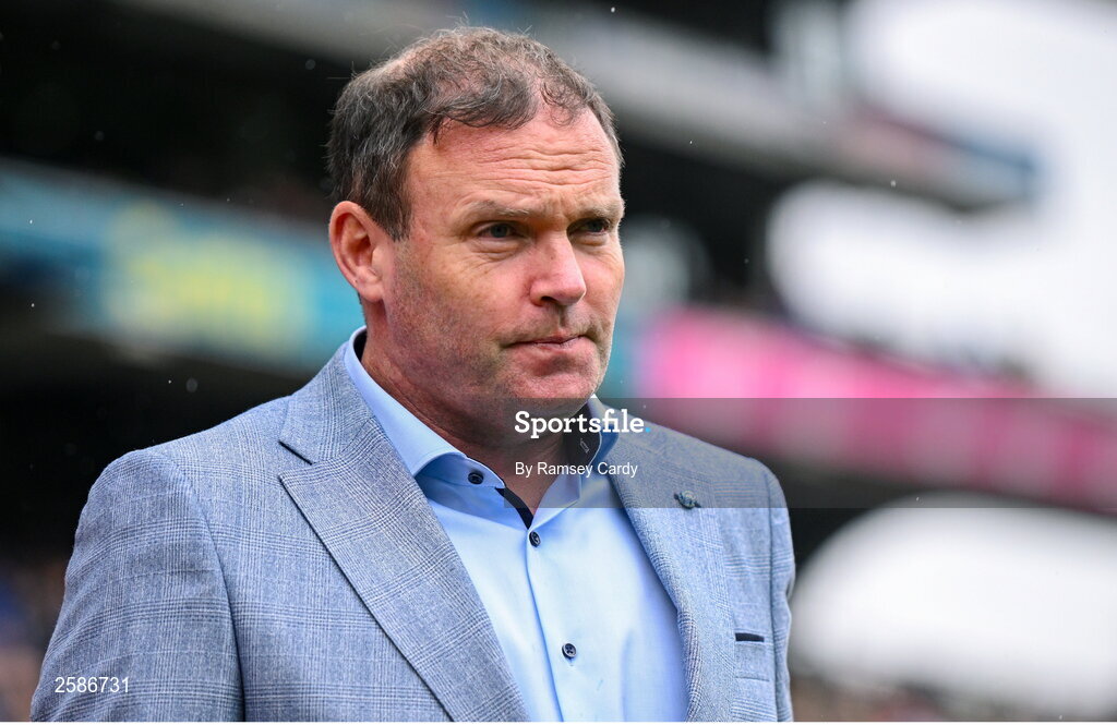 30 July 2023; Shay Walsh of the 1998 All-Ireland winning Galway jubilee team who were honoured before the GAA Football All-Ireland Senior Championship final match between Dublin and Kerry at Croke Park in Dublin.