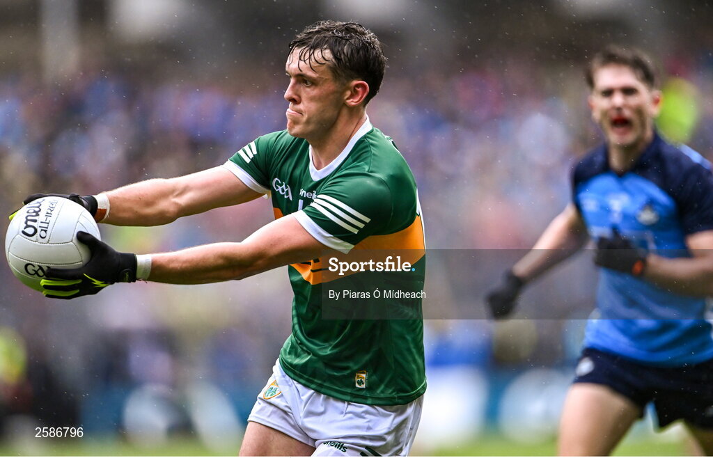 30 July 2023; Paul Geaney of Kerry during the GAA Football All-Ireland Senior Championship final match between Dublin and Kerry at Croke Park in Dublin. Photo by Piaras Ó Mídheach/Sportsfile