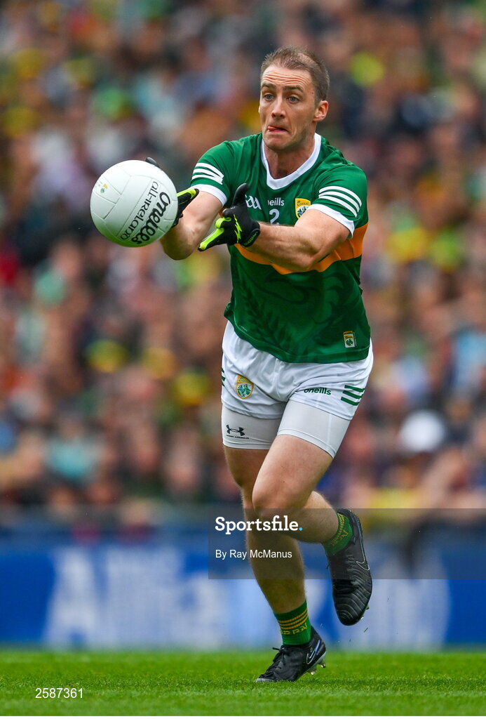 30 July 2023; Stephen O'Brien of Kerry during the GAA Football All-Ireland Senior Championship final match between Dublin and Kerry at Croke Park in Dublin. Photo by Ray McManus/Sportsfile