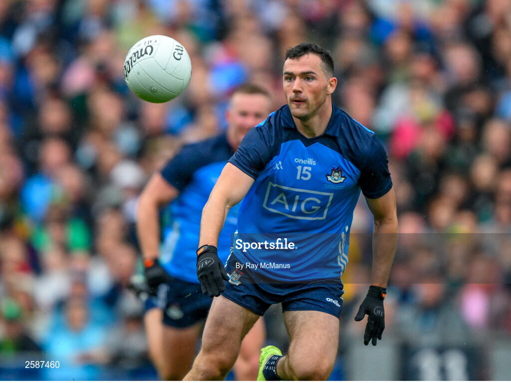 30 July 2023; Colm Basquel of Dublin during the GAA Football All-Ireland Senior Championship final match between Dublin and Kerry at Croke Park in Dublin. Photo by Ray McManus/Sportsfile