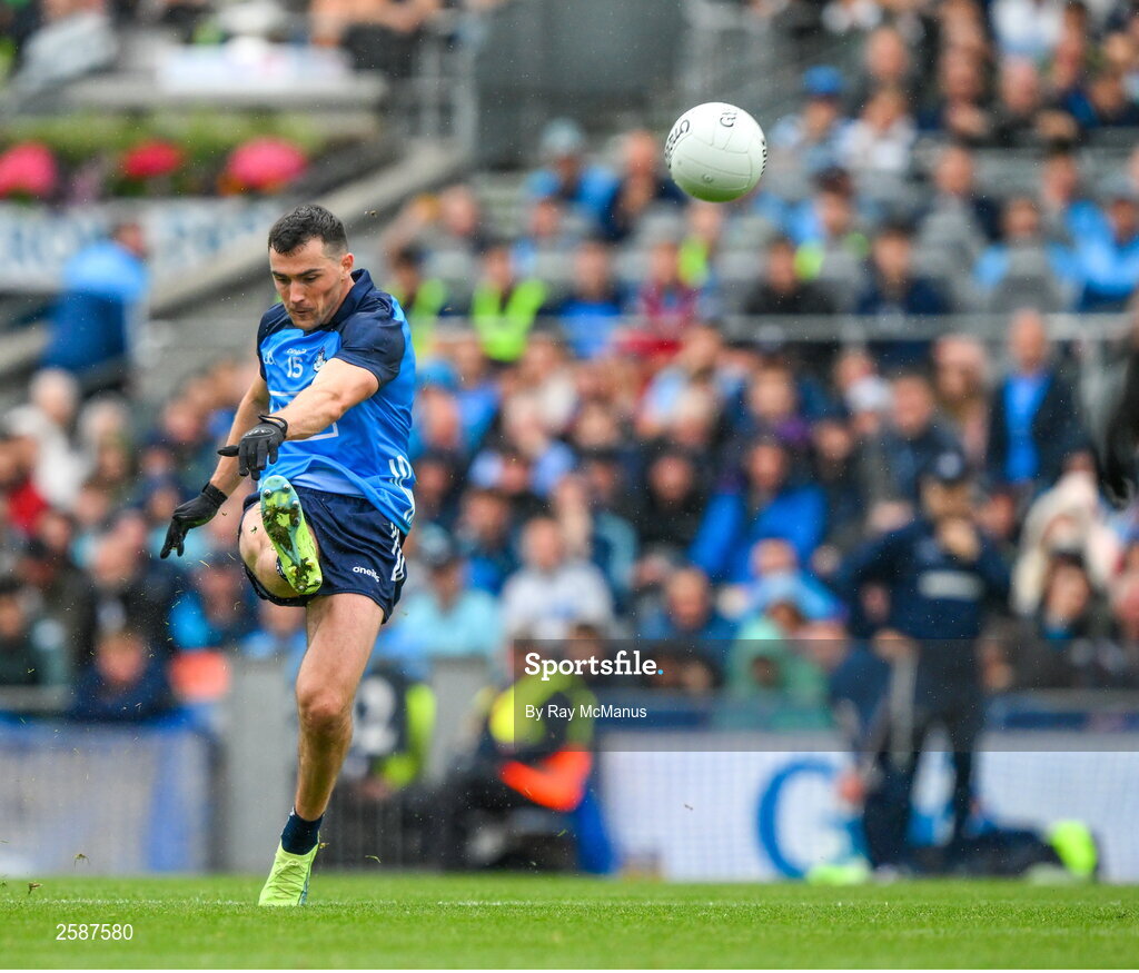30 July 2023; Colm Basquel of Dublin during the GAA Football All-Ireland Senior Championship final match between Dublin and Kerry at Croke Park in Dublin. Photo by Ray McManus/Sportsfile