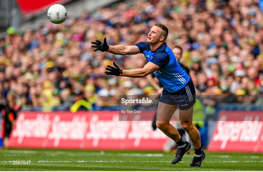 30 July 2023; Ciaran Kilkenny of Dublin during the GAA Football All-Ireland Senior Championship final match between Dublin and Kerry at Croke Park in Dublin. Photo by Seb Daly/Sportsfile