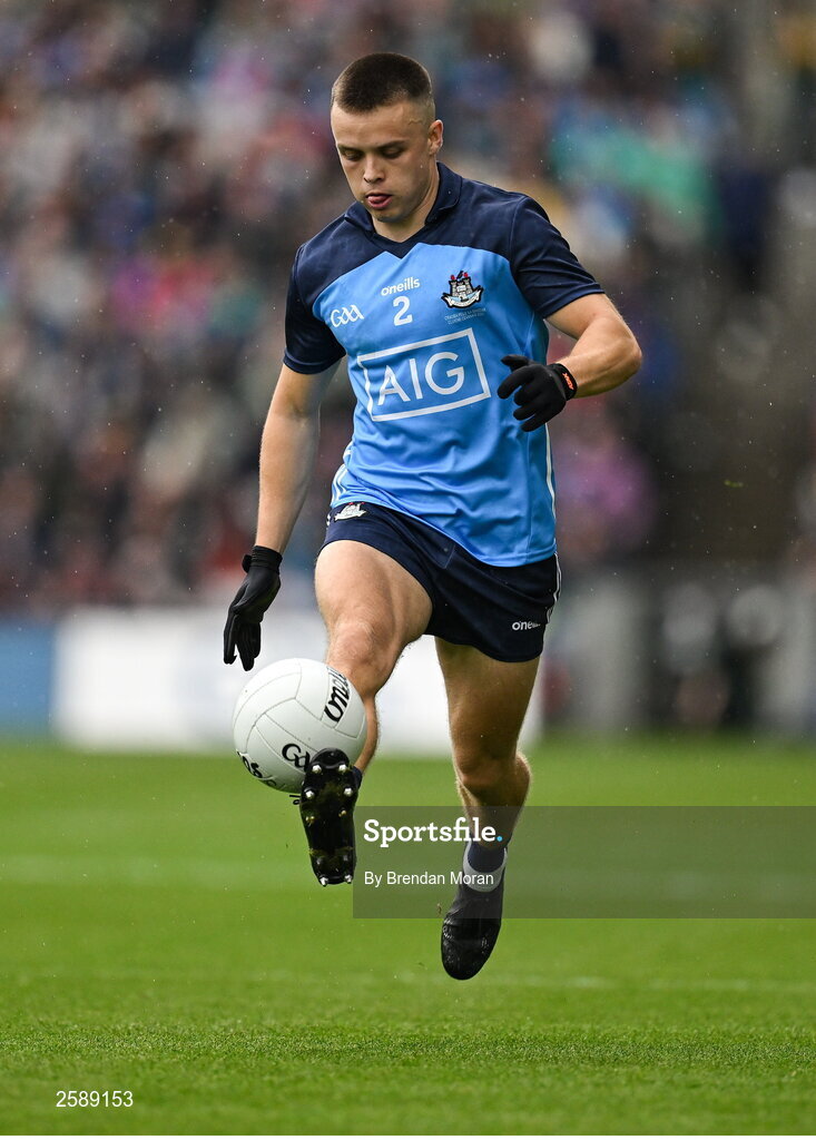 30 July 2023; Eoin Murchan of Dublin during the GAA Football All-Ireland Senior Championship final match between Dublin and Kerry at Croke Park in Dublin. Photo by Brendan Moran/Sportsfile