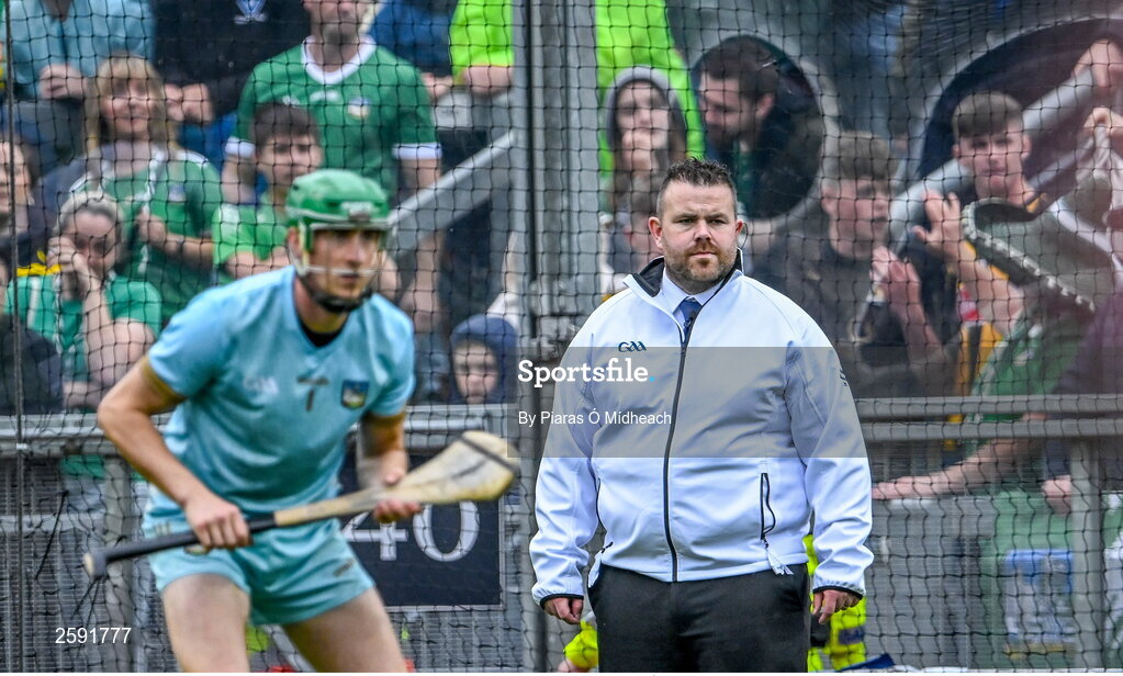 23 July 2023; Umpire Tommy Redmond during the GAA Hurling All-Ireland Senior Championship final match between Kilkenny and Limerick at Croke Park in Dublin. Photo by Piaras Ó Mídheach/Sportsfile