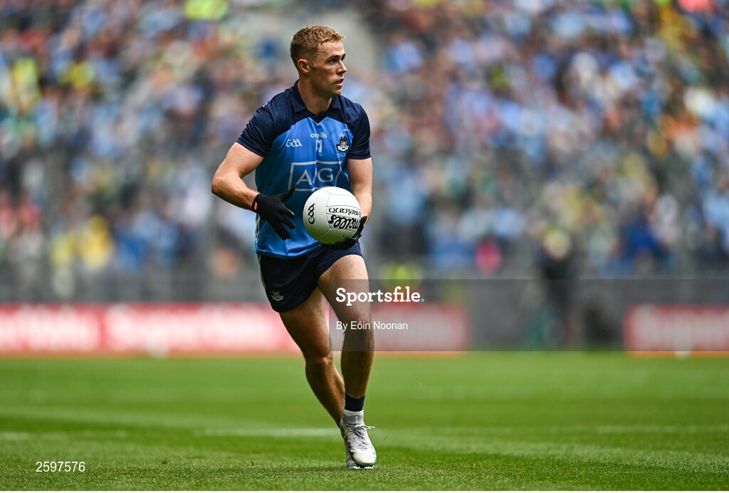 30 July 2023; Paul Mannion of Dublin during the GAA Football All-Ireland Senior Championship final match between Dublin and Kerry at Croke Park in Dublin. Photo by Eóin Noonan/Sportsfile