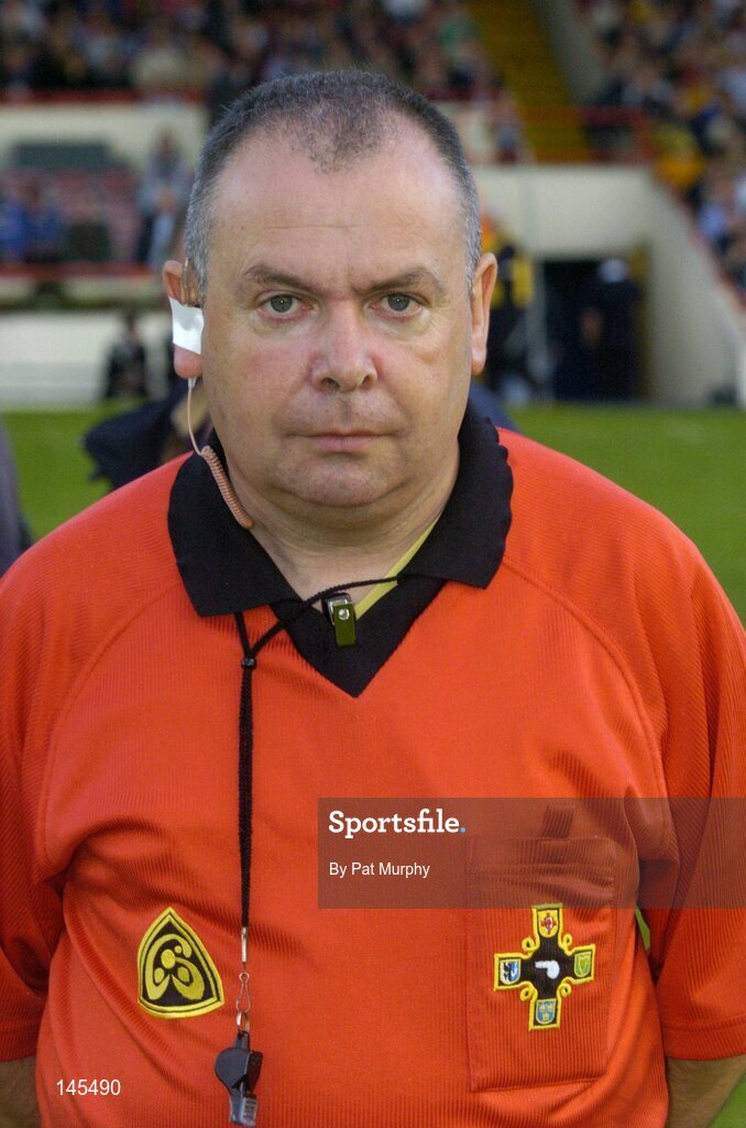 26 June 2004; Aodan MacSuibhne, Referee. Guinness Senior Hurling Championship Qualifier, Round 1, Limerick v Tipperary, Gaelic Grounds, Limerick. Picture credit; Pat Murphy / SPORTSFILE