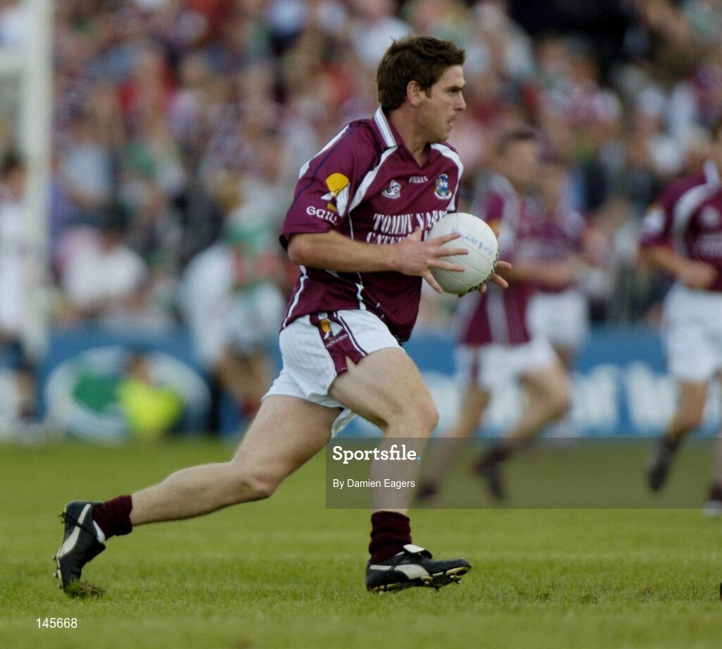 27 June 2004; Paul Clancy, Galway. Bank of Ireland Connacht Senior Football Championship Semi-Final, Mayo v Galway, McHale Park, Castlebar, Co. Mayo. Picture credit; Damien Eagers / SPORTSFILE