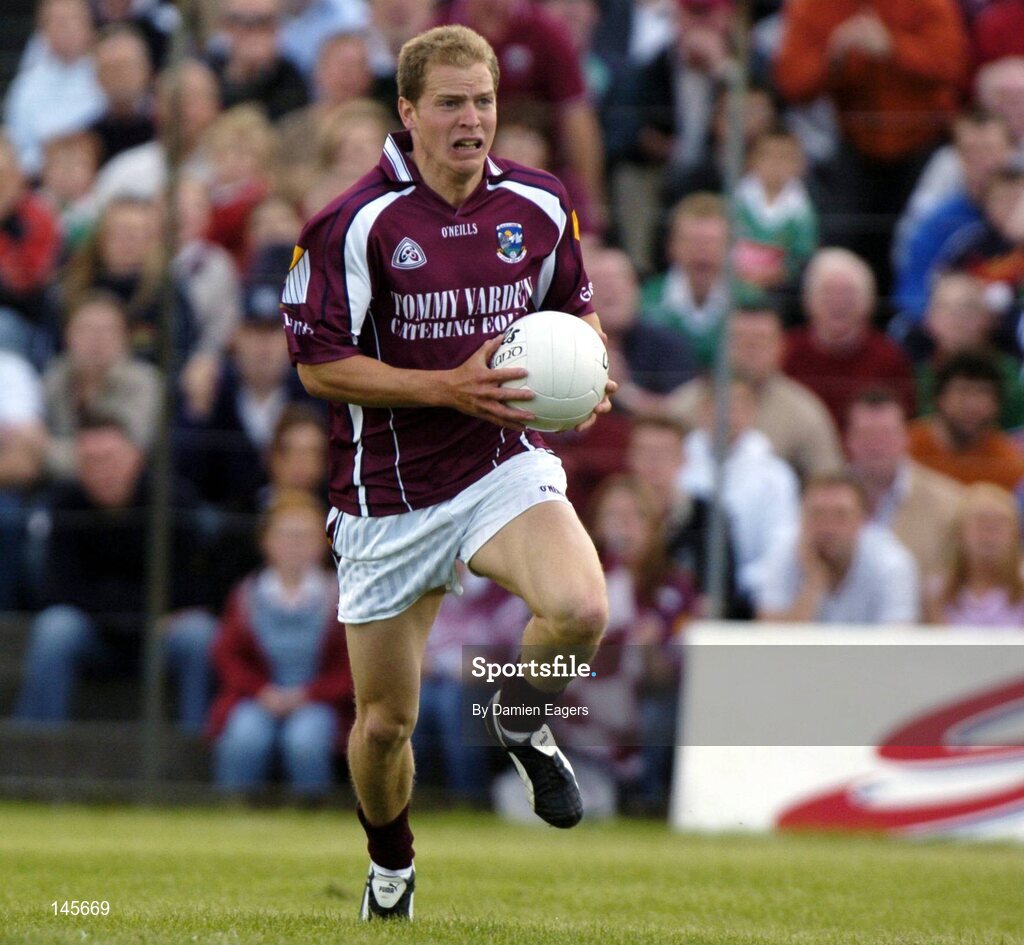 27 June 2004; Michael Donnellan, Galway. Bank of Ireland Connacht Senior Football Championship Semi-Final, Mayo v Galway, McHale Park, Castlebar, Co. Mayo. Picture credit; Damien Eagers / SPORTSFILE