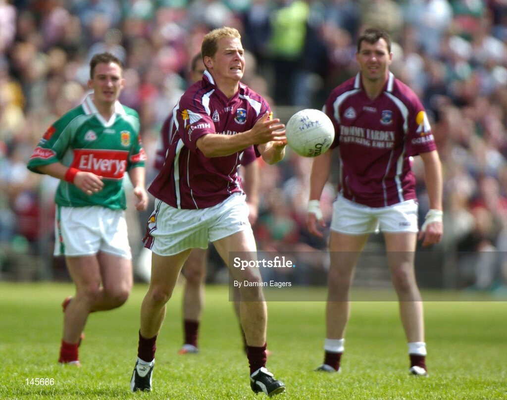 27 June 2004; Michael Donnellan, Galway. Bank of Ireland Connacht Senior Football Championship Semi-Final, Mayo v Galway, McHale Park, Castlebar, Co. Mayo. Picture credit; Damien Eagers / SPORTSFILE