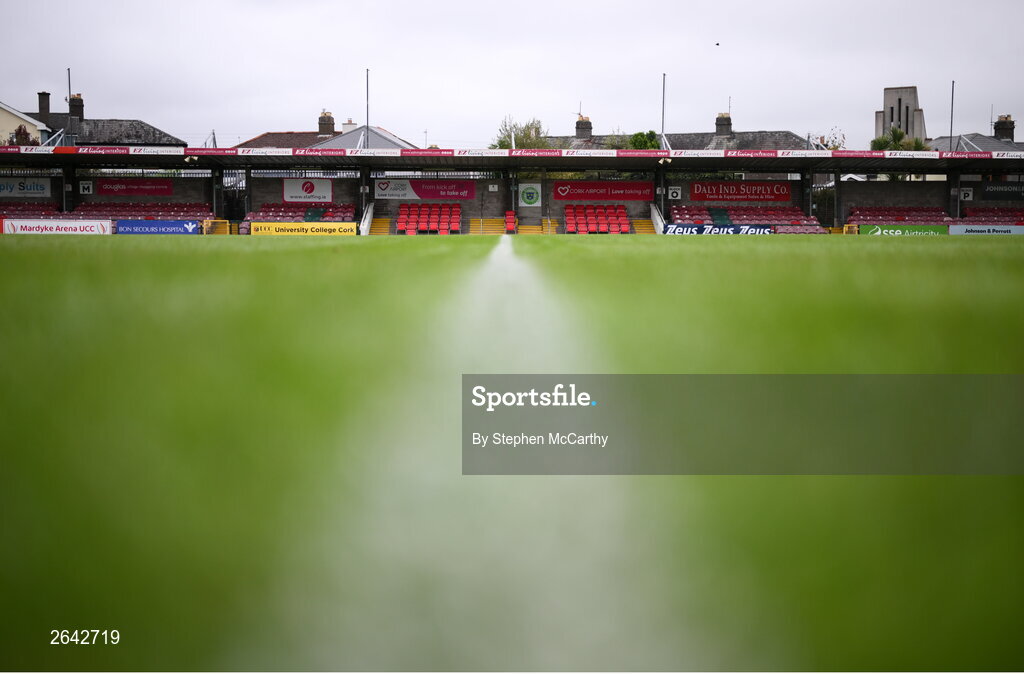 8 October 2023; A general view of Turner's Cross before the Sports Direct Men’s FAI Cup semi-final match between Cork City and St Patrick's Athletic at Turner’s Cross in Cork. Photo by Stephen McCarthy/Sportsfile