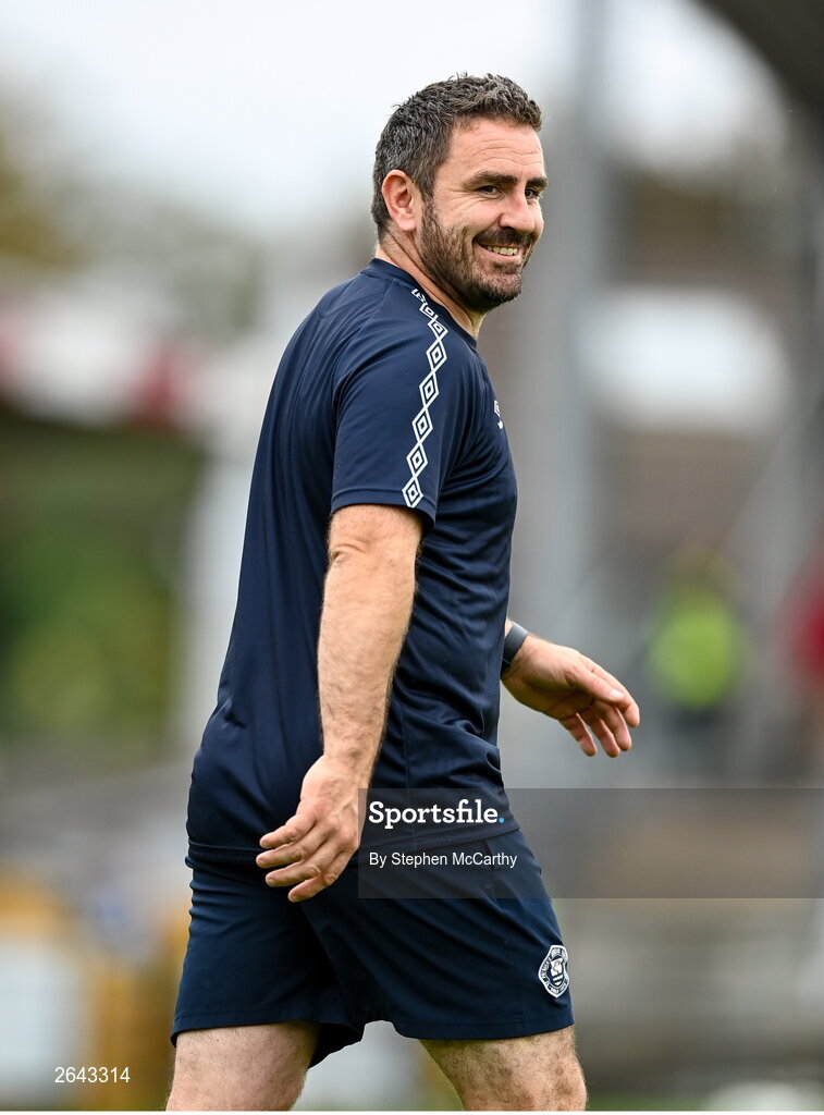 8 October 2023; St Patrick's Athletic kit and equipment manager David McGill before the Sports Direct Men’s FAI Cup semi-final match between Cork City and St Patrick's Athletic at Turner’s Cross in Cork. Photo by Stephen McCarthy/Sportsfile
