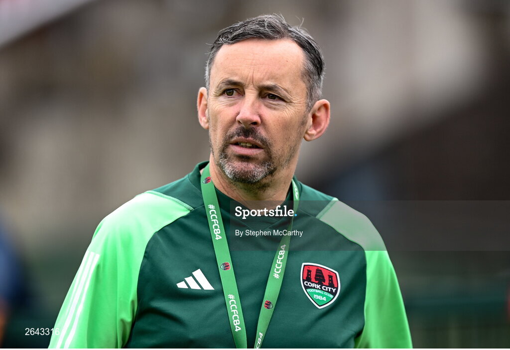 8 October 2023; Cork City owner Dermot Usher before the Sports Direct Men’s FAI Cup semi-final match between Cork City and St Patrick's Athletic at Turner’s Cross in Cork. Photo by Stephen McCarthy/Sportsfile