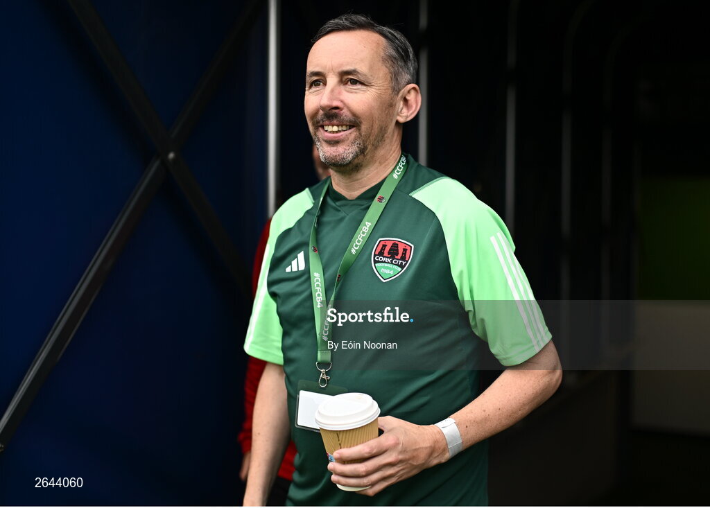 8 October 2023; Cork City owner Dermot Usher during the Sports Direct Men’s FAI Cup semi-final match between Cork City and St Patrick's Athletic at Turner’s Cross in Cork. Photo by Eóin Noonan/Sportsfile