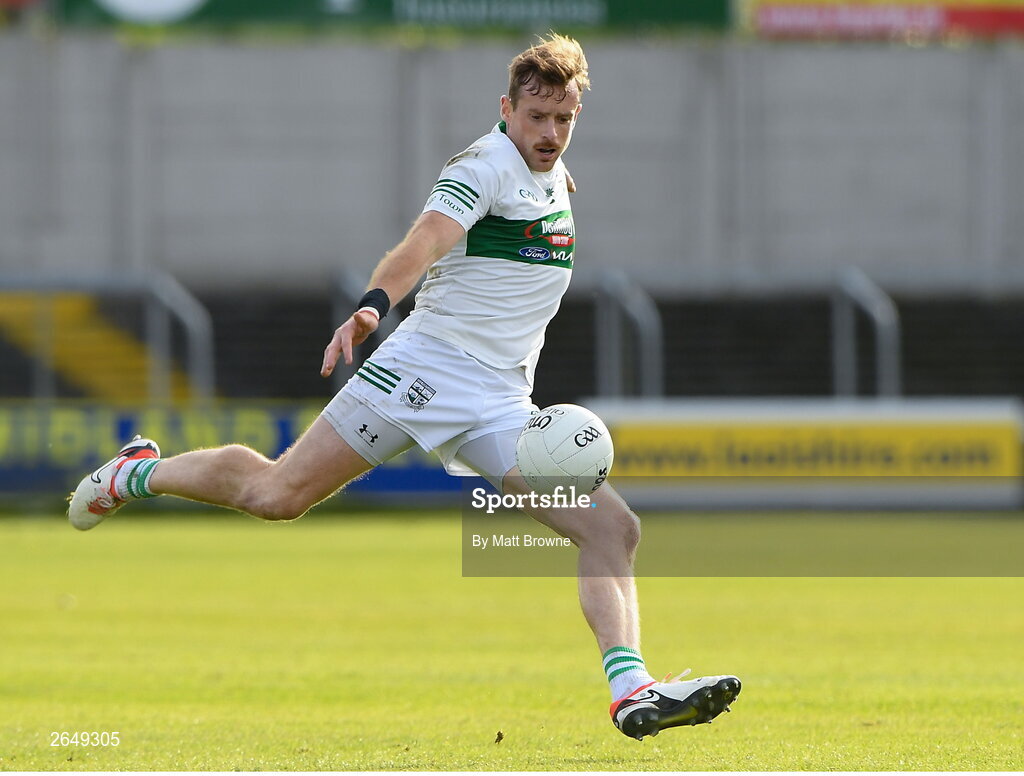 15 October 2023; Kieran Lillis of Portlaoise during the Laois County Senior Club Football Championship final match between St Joseph's and Portlaoise at Laois Hire O'Moore Park in Portlaoise, Laois. Photo by Matt Browne/Sportsfile