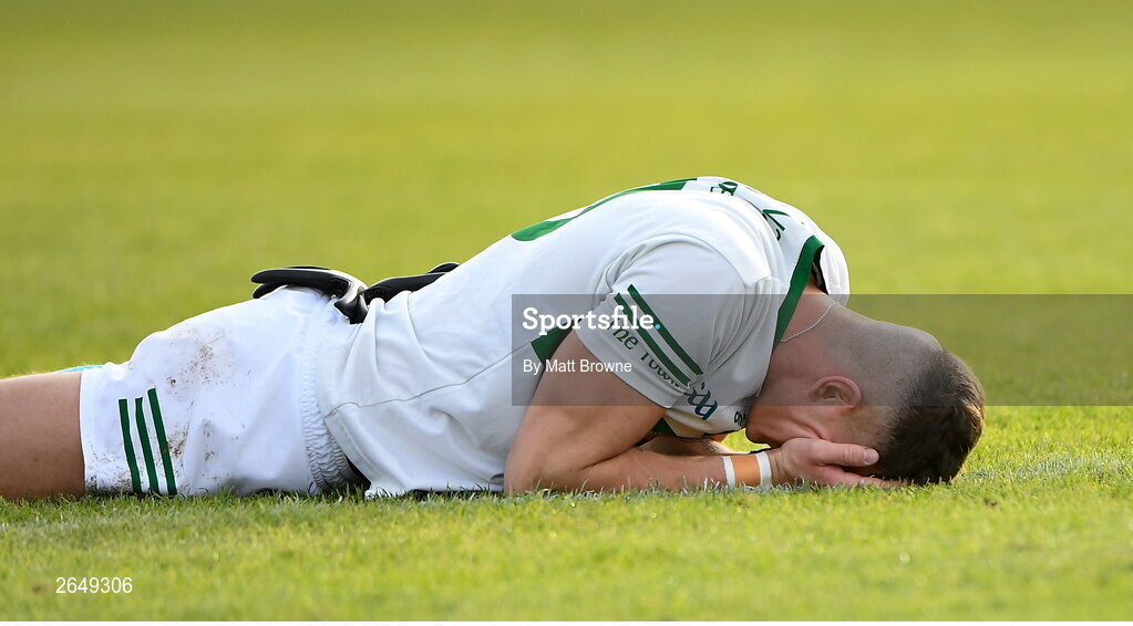 15 October 2023; Kevin Swayne of Portlaoise after the Laois County Senior Club Football Championship final match between St Joseph's and Portlaoise at Laois Hire O'Moore Park in Portlaoise, Laois. Photo by Matt Browne/Sportsfile