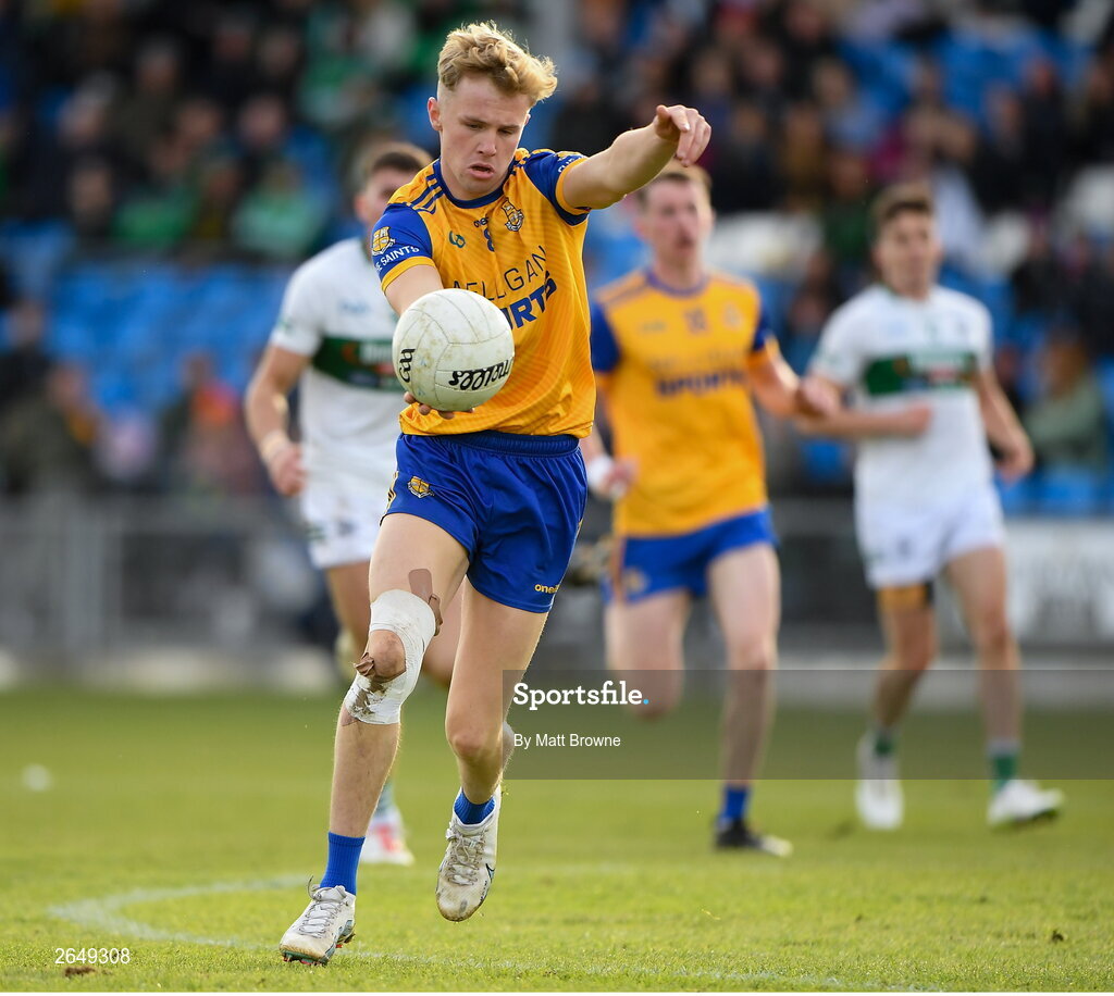 15 October 2023; Josh O'Brien of St Joseph's during the Laois County Senior Club Football Championship final match between St Joseph's and Portlaoise at Laois Hire O'Moore Park in Portlaoise, Laois. Photo by Matt Browne/Sportsfile