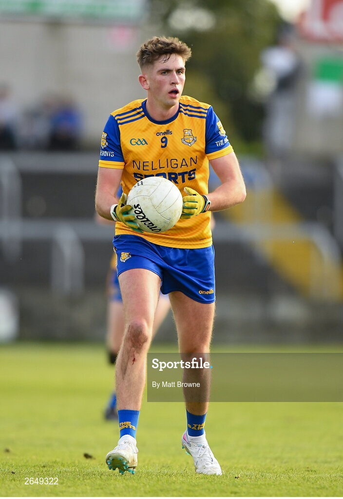 15 October 2023; Gearoid Lynch of St Joseph's during the Laois County Senior Club Football Championship final match between St Joseph's and Portlaoise at Laois Hire O'Moore Park in Portlaoise, Laois. Photo by Matt Browne/Sportsfile
