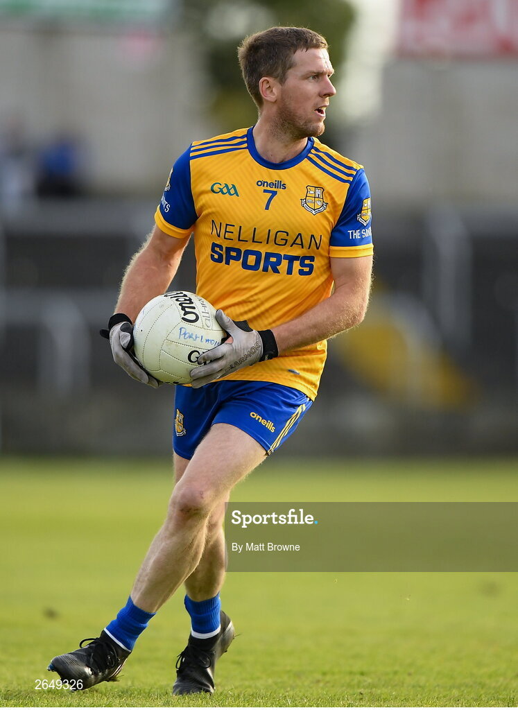 15 October 2023; Tom Dunne of St Joseph's during the Laois County Senior Club Football Championship final match between St Joseph's and Portlaoise at Laois Hire O'Moore Park in Portlaoise, Laois. Photo by Matt Browne/Sportsfile