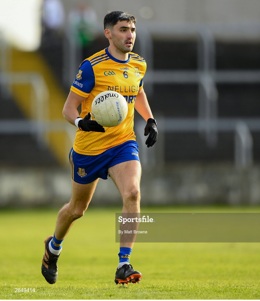 15 October 2023; Danny Hickey of St Joseph's during the Laois County Senior Club Football Championship final match between St Joseph's and Portlaoise at Laois Hire O'Moore Park in Portlaoise, Laois. Photo by Matt Browne/Sportsfile