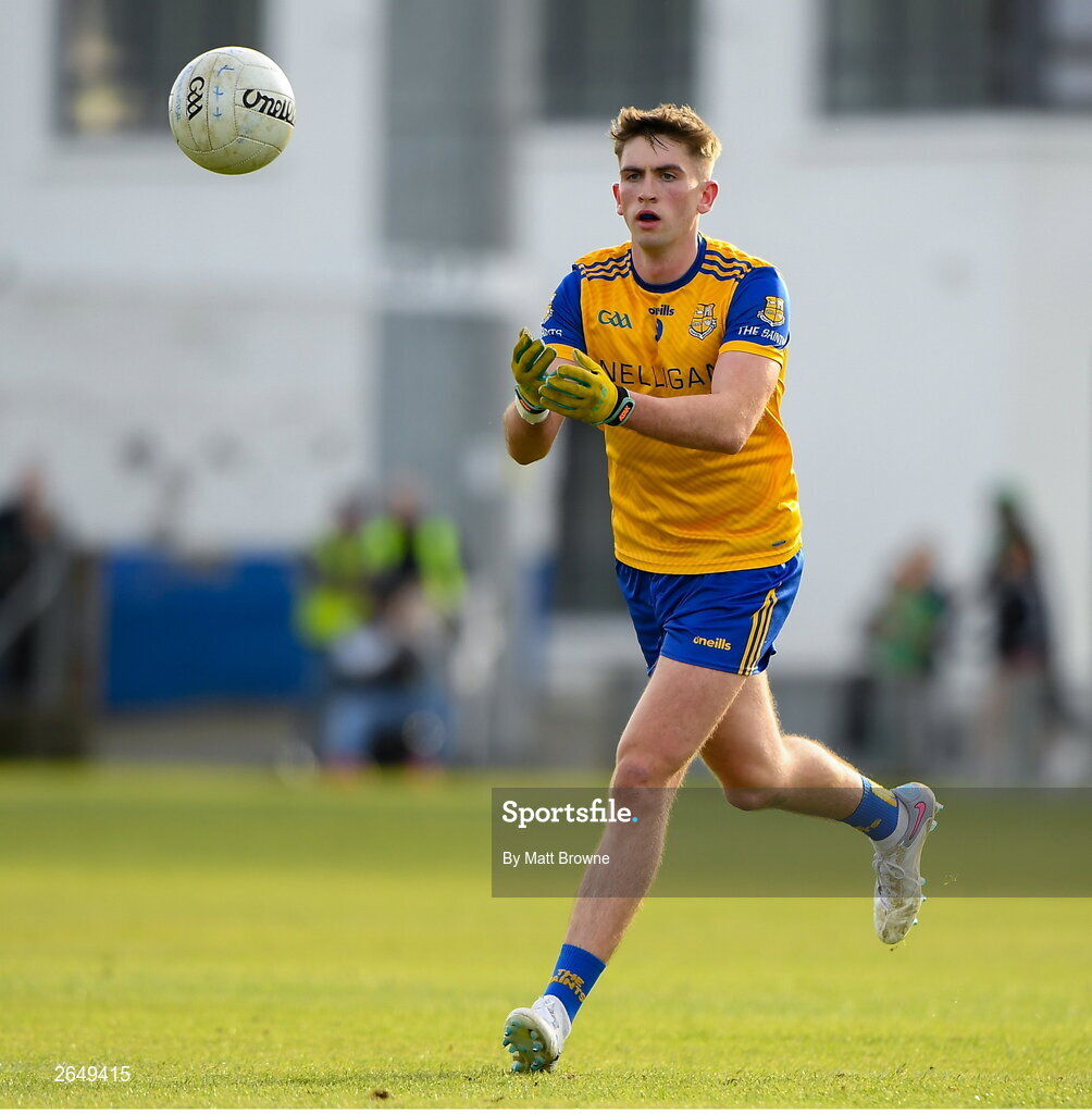 15 October 2023; Gearoid Lynch of St Joseph's during the Laois County Senior Club Football Championship final match between St Joseph's and Portlaoise at Laois Hire O'Moore Park in Portlaoise, Laois. Photo by Matt Browne/Sportsfile