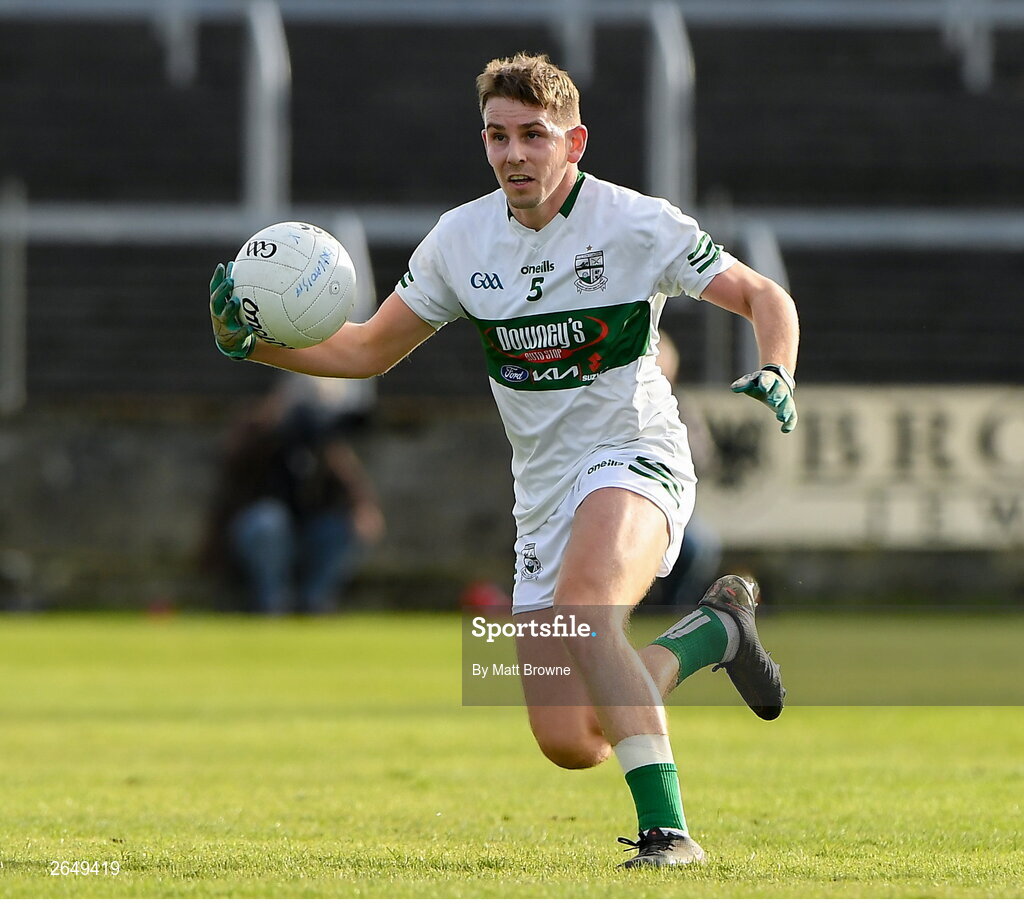 15 October 2023; Chris Finn of Portlaoise during the Laois County Senior Club Football Championship final match between St Joseph's and Portlaoise at Laois Hire O'Moore Park in Portlaoise, Laois. Photo by Matt Browne/Sportsfile