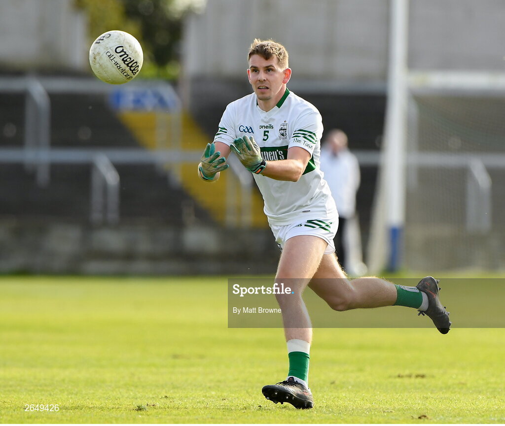 15 October 2023; Chris Finn of Portlaoise during the Laois County Senior Club Football Championship final match between St Joseph's and Portlaoise at Laois Hire O'Moore Park in Portlaoise, Laois. Photo by Matt Browne/Sportsfile