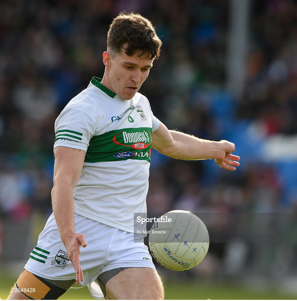 15 October 2023; David Seale of Portlaoise during the Laois County Senior Club Football Championship final match between St Joseph's and Portlaoise at Laois Hire O'Moore Park in Portlaoise, Laois. Photo by Matt Browne/Sportsfile
