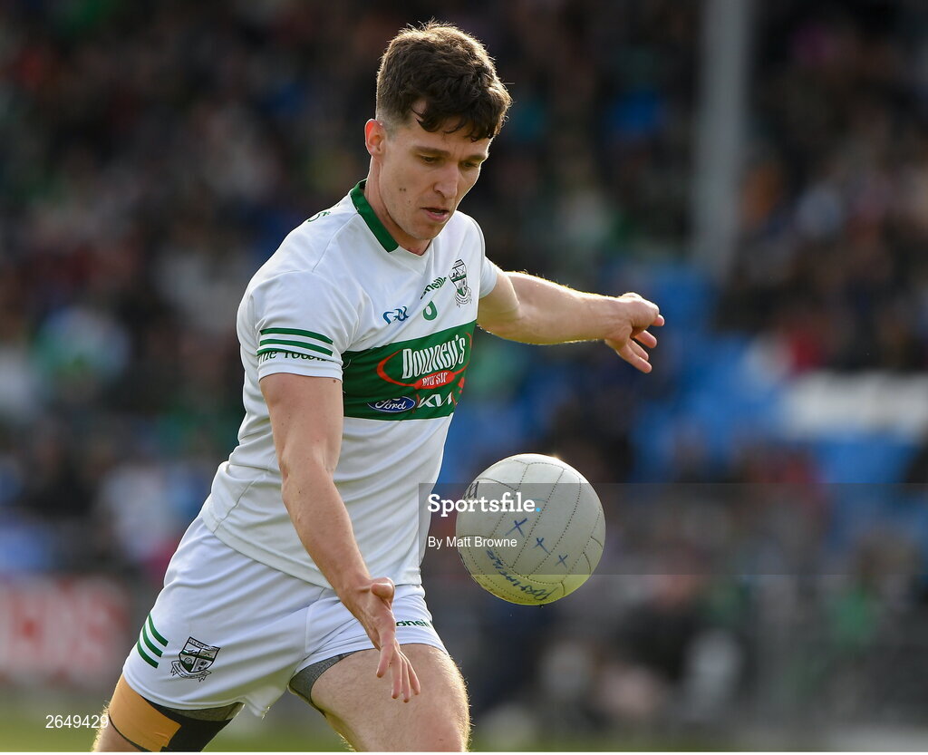 15 October 2023; David Seale of Portlaoise during the Laois County Senior Club Football Championship final match between St Joseph's and Portlaoise at Laois Hire O'Moore Park in Portlaoise, Laois. Photo by Matt Browne/Sportsfile