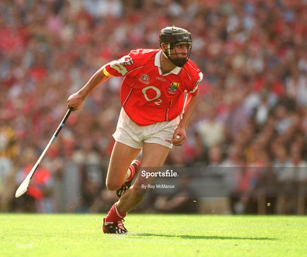 14 September 2003; Setanta O'hAilpin, Cork. Guinness All-Ireland Senior Hurling Championship Final, Kilkenny v Cork, Croke Park, Dublin. Picture credit; Ray McManus / SPORTSFILE