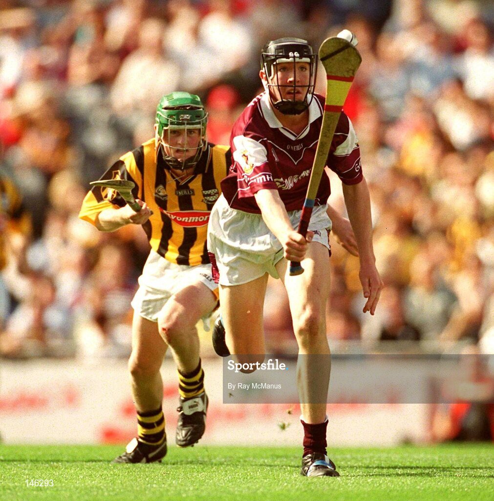 14 September 2003; Ger Mahon, Galway. All-Ireland Minor Hurling Championship Final, Kilkenny v Galway, Croke Park, Dublin. Picture credit; Ray McManus / SPORTSFILE