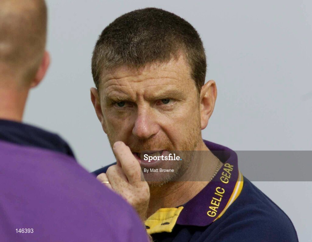 10 July 2004; Wexford manager Pat Roe. Bank of Ireland Senior Football Championship Qualifier, Round 2, Wexford v Offaly, Wexford Park, Wexford. Picture credit; Matt Browne / SPORTSFILE