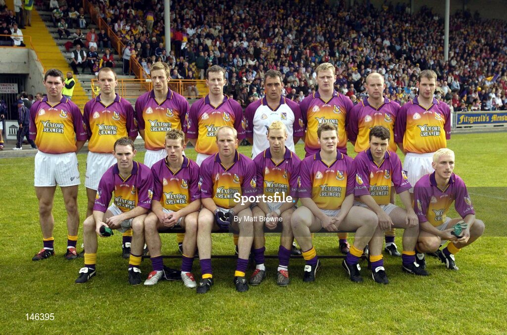 10 July 2004; Wexford team. Bank of Ireland Senior Football Championship Qualifier, Round 2, Wexford v Offaly, Wexford Park, Wexford. Picture credit; Matt Browne / SPORTSFILE