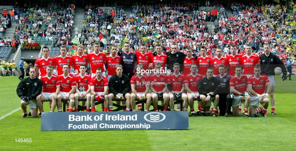 11 July 2004; Armagh team. Bank of Ireland Ulster Senior Football Championship Final, Armagh v Donegal, Croke Park, Dublin. Picture credit; Matt Browne / SPORTSFILE