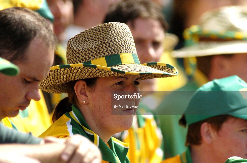 11 July 2004; A Donegal fan pictured during the game against Armagh. Bank of Ireland Ulster Senior Football Championship Final, Armagh v Donegal, Croke Park, Dublin. Picture credit; Matt Browne / SPORTSFILE