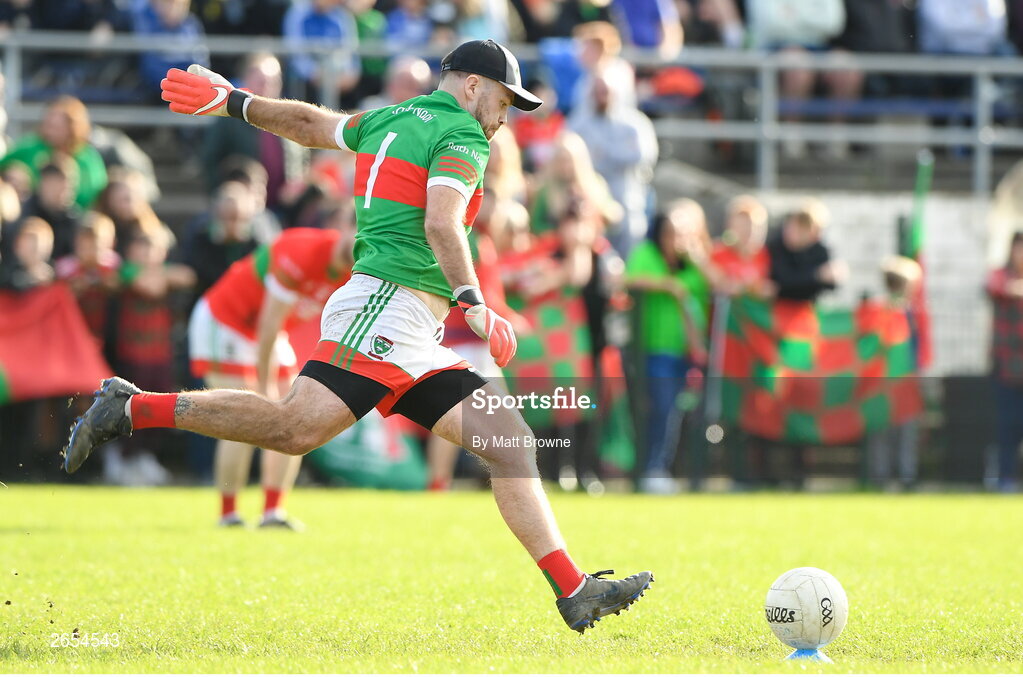 22 October 2023; Ronan Doyle of Rathnew during the Wicklow County Senior Club Football Championship final between Blessington and Rathnew at Echelon Park in Aughrim, Wicklow. Photo by Matt Browne/Sportsfile