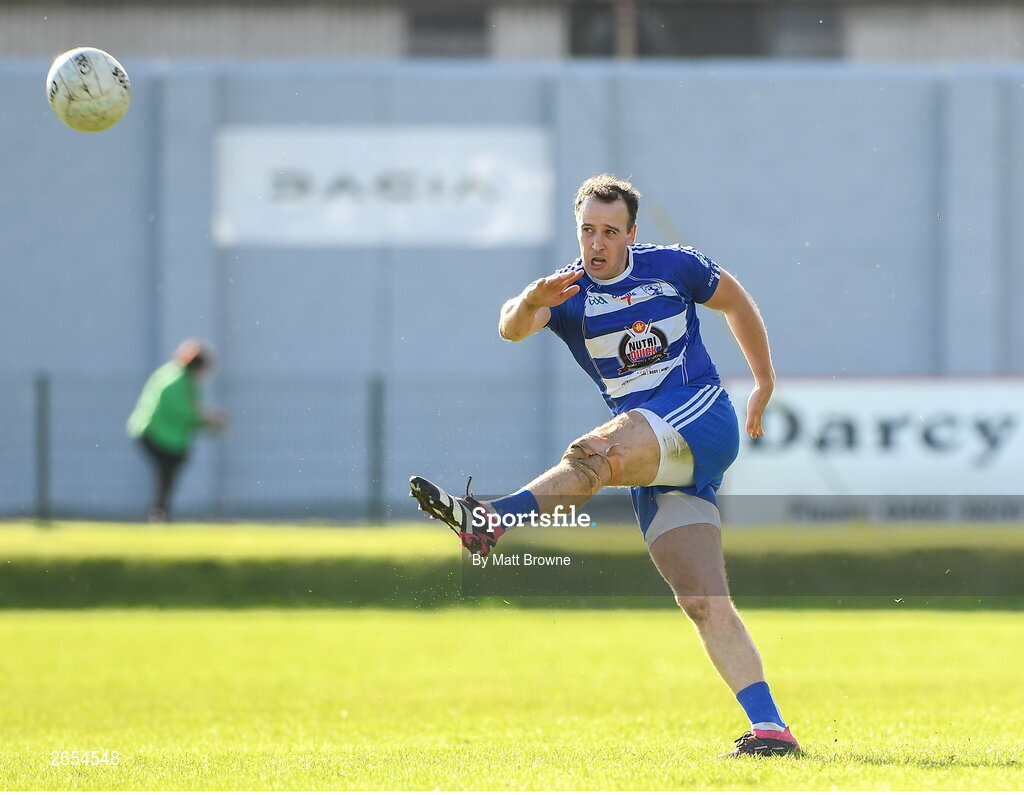22 October 2023; Paul McLoughlin of Blessington during the Wicklow County Senior Club Football Championship final between Blessington and Rathnew at Echelon Park in Aughrim, Wicklow. Photo by Matt Browne/Sportsfile