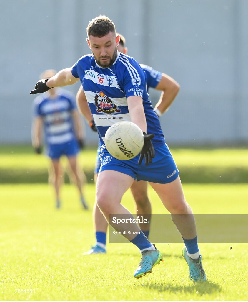 22 October 2023; Mikey O'Connor of Blessington during the Wicklow County Senior Club Football Championship final between Blessington and Rathnew at Echelon Park in Aughrim, Wicklow. Photo by Matt Browne/Sportsfile