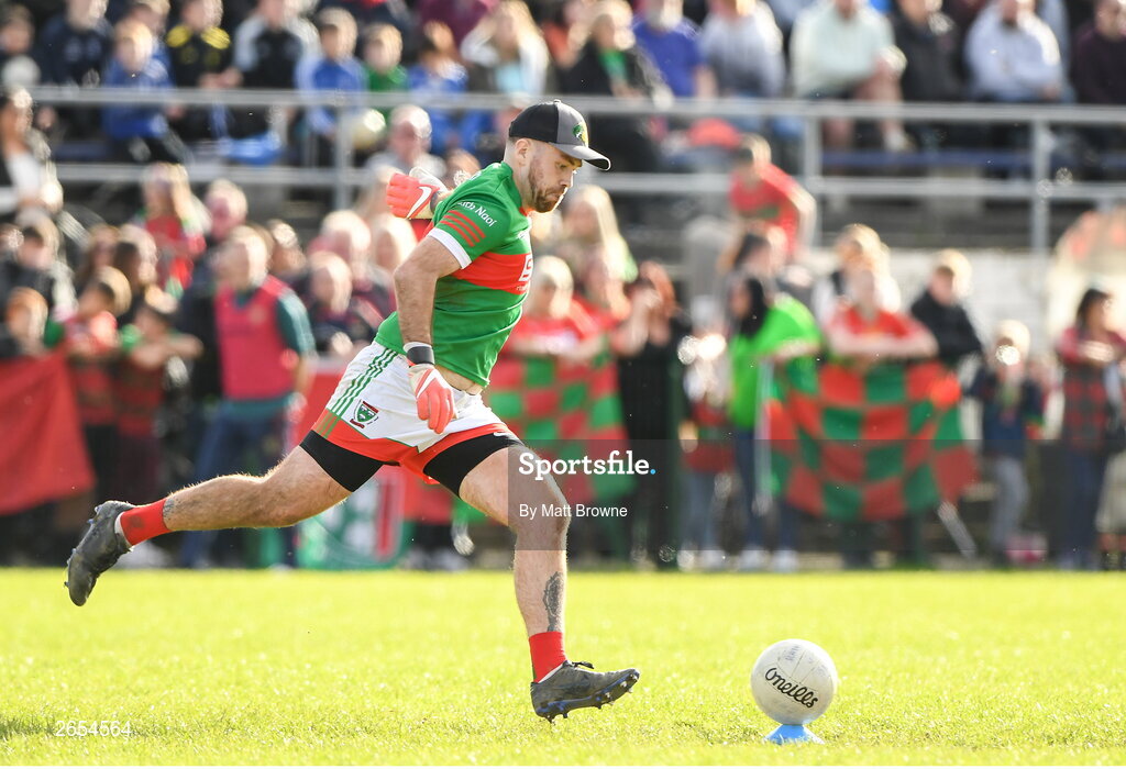 22 October 2023; Ronan Doyle of Rathnew during the Wicklow County Senior Club Football Championship final between Blessington and Rathnew at Echelon Park in Aughrim, Wicklow. Photo by Matt Browne/Sportsfile
