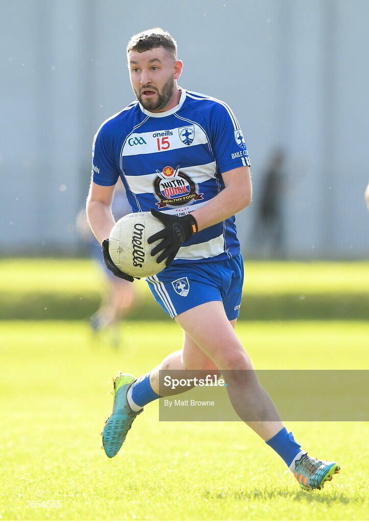 22 October 2023; Mikey O'Connor of Blessington during the Wicklow County Senior Club Football Championship final between Blessington and Rathnew at Echelon Park in Aughrim, Wicklow. Photo by Matt Browne/Sportsfile