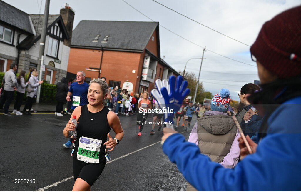 29 October 2023; Louie McManamon from Sligo during the 2023 Irish Life Dublin Marathon. Thousands of runners took to the Fitzwilliam Square start line, to participate in the 42nd running of the Dublin Marathon. Photo by Ramsey Cardy/Sportsfile