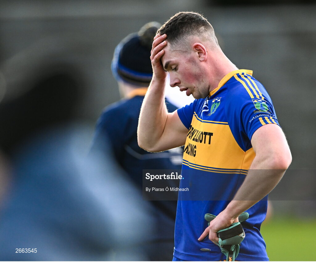 5 November 2023; Diarmuid McCabe of Summerhill after his side's defeat in the AIB Leinster GAA Football Senior Club Championship quarter-final match between Naas and Summerhill at Manguard Park in Kildare. Photo by Piaras Ó Mídheach/Sportsfile