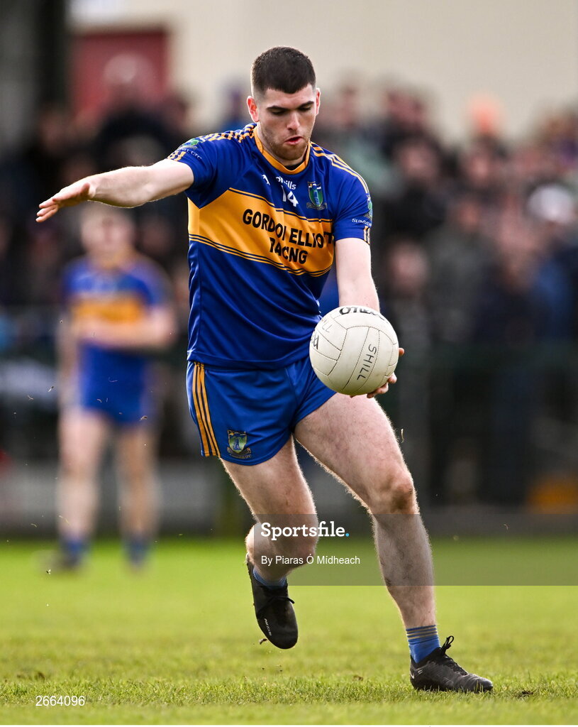 5 November 2023; Conor Frayne of Summerhill during the AIB Leinster GAA Football Senior Club Championship quarter-final match between Naas and Summerhill at Manguard Park in Kildare. Photo by Piaras Ó Mídheach/Sportsfile