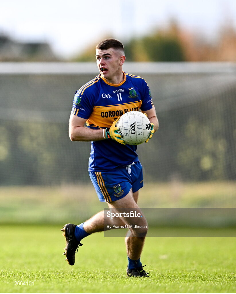 5 November 2023; Eoghan Frayne of Summerhill during the AIB Leinster GAA Football Senior Club Championship quarter-final match between Naas and Summerhill at Manguard Park in Kildare. Photo by Piaras Ó Mídheach/Sportsfile