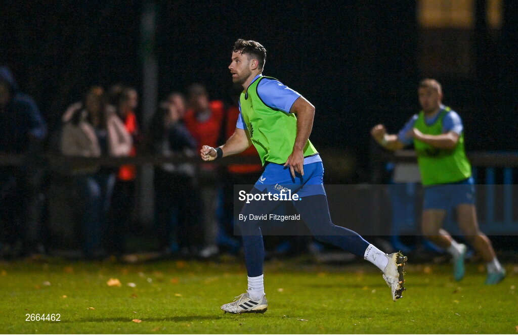 7 November 2023; Hugo Keenan during a Leinster rugby open training session at Dublin University Football Club in Trinity College, Dublin. Photo by David Fitzgerald/Sportsfile
