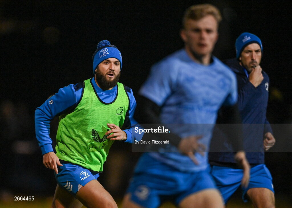 7 November 2023; Jamison Gibson-Park during a Leinster rugby open training session at Dublin University Football Club in Trinity College, Dublin. Photo by David Fitzgerald/Sportsfile