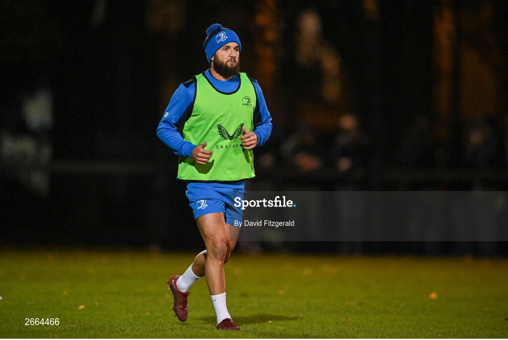 7 November 2023; Jamison Gibson-Park during a Leinster rugby open training session at Dublin University Football Club in Trinity College, Dublin. Photo by David Fitzgerald/Sportsfile